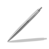 Stylo-bille parker jotter xl monochrome pointe moyenne     encre bleue avec coffret      cadeau coloris acier