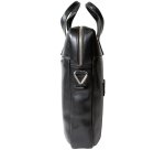 Sacoche ordinateur Exactive Cuir noir - Noir