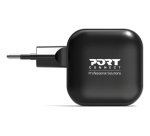 Port Designs 902035PEU chargeur d'appareils mobiles Universel Noir Secteur Charge rapide Intérieure