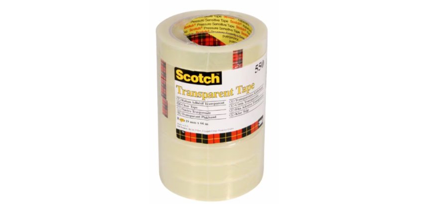 Scotch 7100194348 stationery tape 66 m Acrylic, Polypropylene (PP) Transparent 8 pc(s)