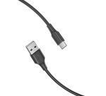 Vention Cable USB 2.0 3A CTHBF/ USB Tipo-C Macho - USB Macho/ 1m/ Negro