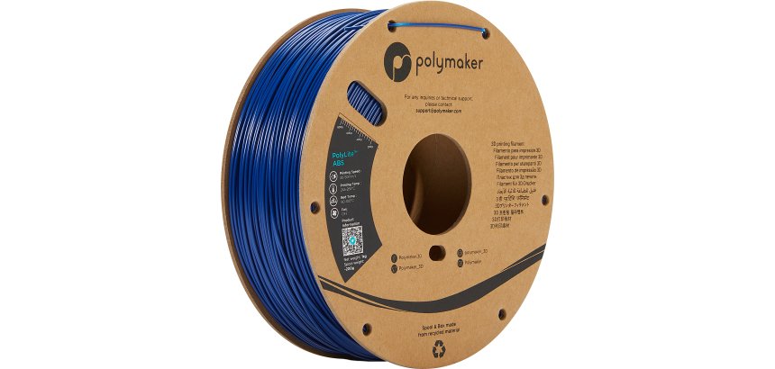 Polymaker PE01007 3D-printmateriaal ABS Blauw 1 kg