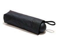 Muitomas UMBRELLABK ombrello Nero Metallo Poliestere Compatta