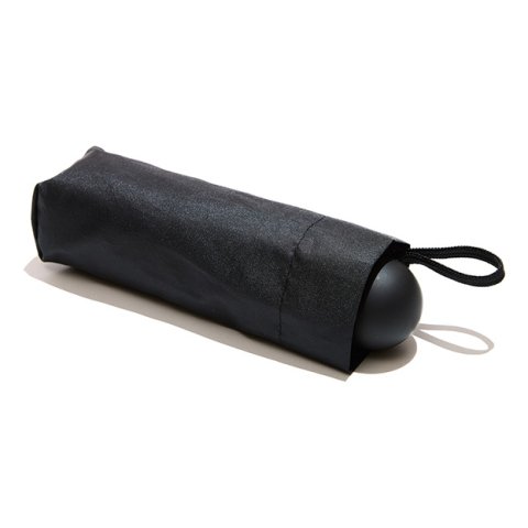 Muitomas UMBRELLABK paraguas Negro Metal Poliéster Compacto