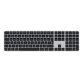 Apple Magic clavier Universel USB + Bluetooth QWERTY Anglais britannique Noir