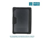 Mobilis 062016 étui pour tablette 27,9 cm (11") Folio porte carte Noir, Transparent