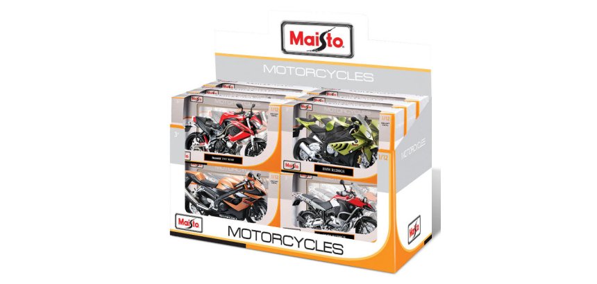 Maisto Moto Ducati in scala 1:12 Assortito