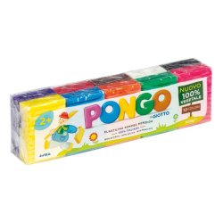 Pasta Pongo - panetto 50 gr - colori assortiti - Giotto - conf.10 pezzi
