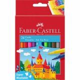 Feutre scolaire faber castell chateau pochette de 24