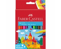 Feutre scolaire faber castell chateau pochette de 24