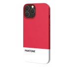 Pantone PT-PC1009R1 mobile phone case 17 cm (6.7") Cover Red, White