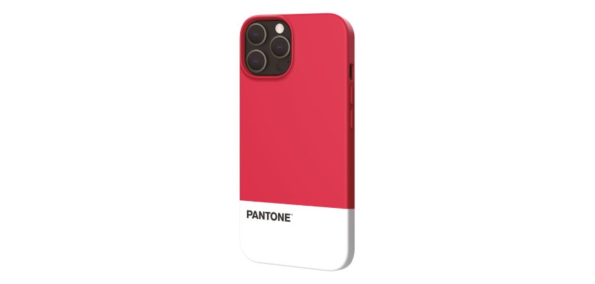 Pantone PT-PC1009R1 mobile phone case 17 cm (6.7") Cover Red, White