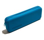 Muitomas SILPENCASEBL pencil case Soft pencil case Silicone Arctic blue