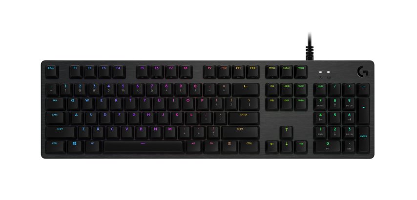 Logitech G 920-008940 clavier Gaming USB AZERTY Français Charbon