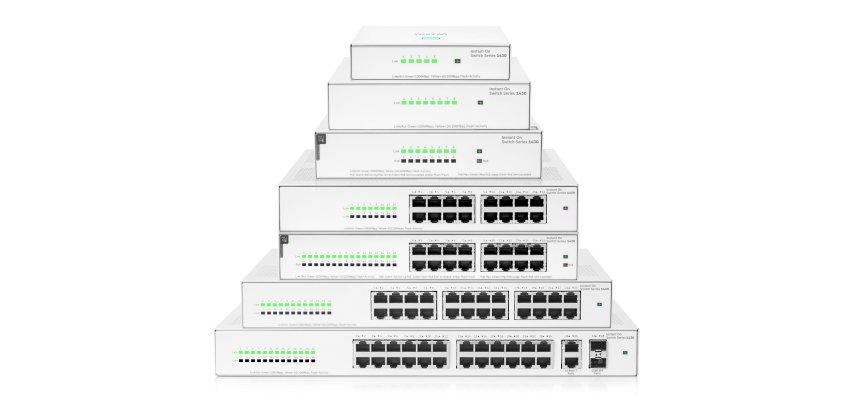 HPE Aruba Networking Networking Instant On Switch 8p Gigabit CL4 PoE 64W 1430