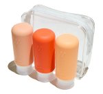 Muitomas TRBOTTLES3PF botella y recipiente de viaje Silicona Botella flexible