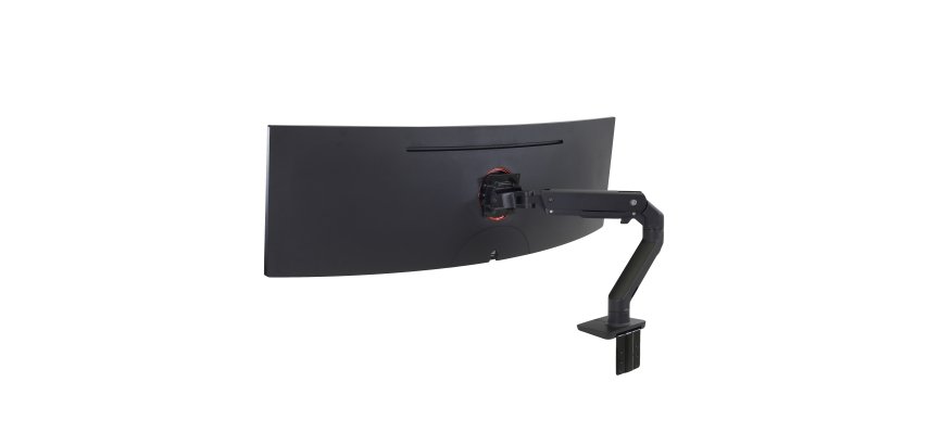 Ergotron HX Series 45-647-224 support d'écran plat pour bureau 124,5 cm (49") Noir