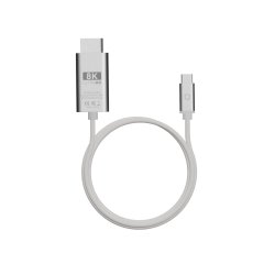 LINQ LQCCD200 changeur de genre de câble USB C DP Gris