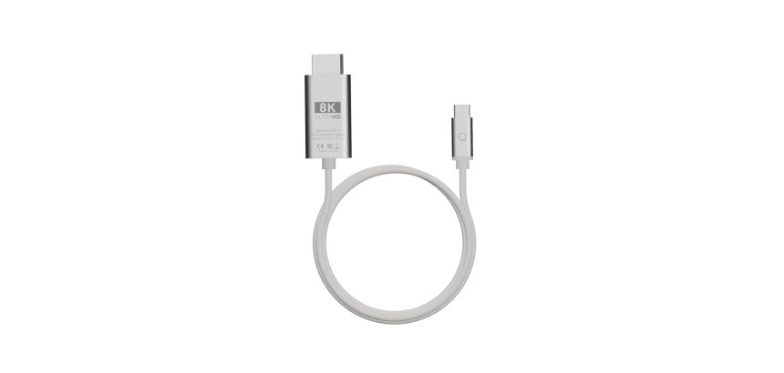 LINQ LQCCD200 changeur de genre de câble USB C DP Gris