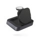 ZENS Nightstand Charger Pro 2 Casques, Smartphone, Smartwatch Noir Secteur Recharge sans fil Charge rapide Intérieure
