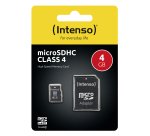 Intenso 3403450 memory card 4 GB MicroSDHC Class 4