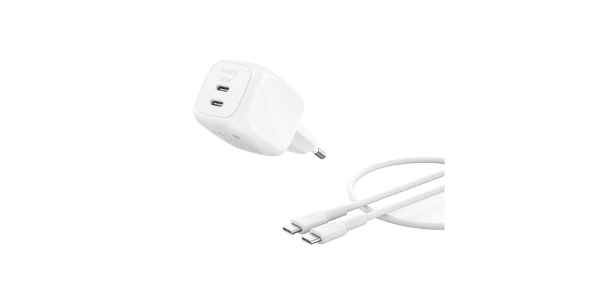 Belkin WCH019kq1MWH-B6 Universel Blanc Secteur Charge rapide Intérieure