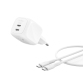 Belkin WCH019kq1MWH-B6 Universel Blanc Secteur Charge rapide Intérieure