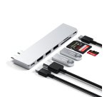 Satechi ST-HUCPHSS station d'accueil USB 3.2 Gen 2 (3.1 Gen 2) Type-C Argent