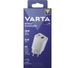 Varta 57955 101 111 Caricabatterie per dispositivi mobili Universale Bianco AC Ricarica rapida Interno
