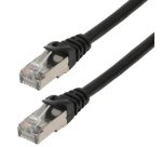MCL 1.5m Cat6 F/UTP câble de réseau Noir 1,5 m F/UTP (FTP) Rond