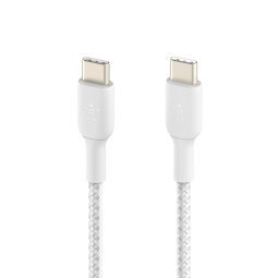 Belkin BoostCharge câble USB 2 m USB C Blanc