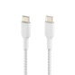 Belkin BoostCharge câble USB 2 m USB C Blanc