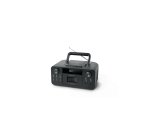 Radio Muse portable Bluetooth M-182 DB DAB/DAB+/FM avec enregistreur de cassette Noir
