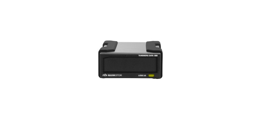 Tandberg Data O-T Lecteur externe RDX QuikStor, noir, interface USB3+