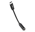 T'nB ADATCJACK2 câble audio 0,1 m 3,5mm USB Type-C Noir
