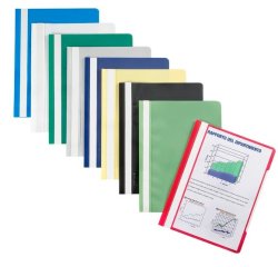 Favorit 100500009 cartellina con fermafoglio Polipropilene (PP) Blu