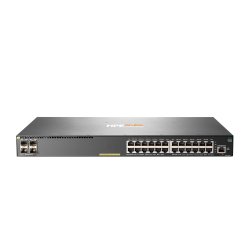 HPE Aruba Networking 2930F 24G PoE+ 4SFP Switch
