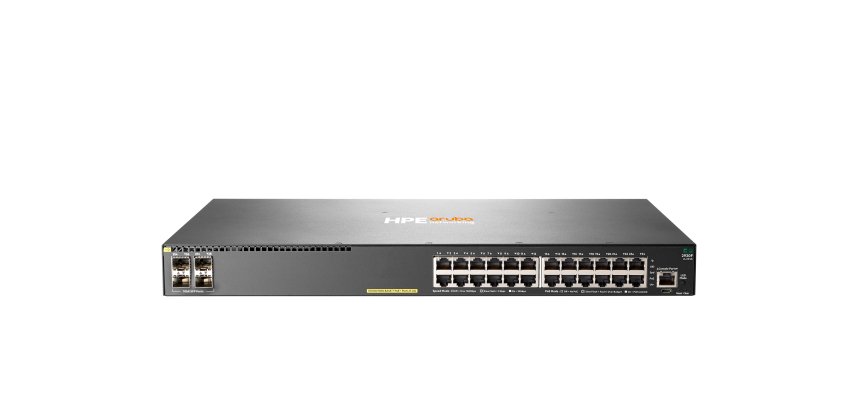 HPE Aruba Networking 2930F 24G PoE+ 4SFP Switch