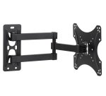 LINK Braccio A Muro Allungabile Con 3 Snodi Per Tv Led/Lcd Da 14 A 43" Fino A 18Kg E Vesa 200X200