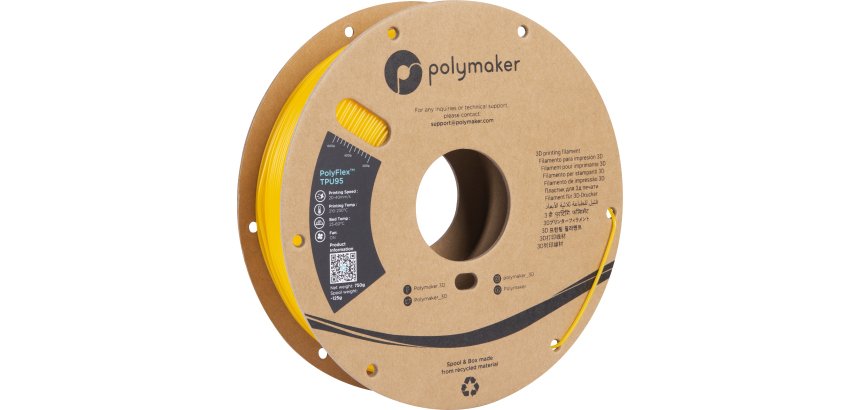 Polymaker PD01004 3D-Druckmaterial Gelb 750 g