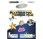 Plastique fou oz international cuisson rapide au four coloris métallisé argent paquet 7 unités