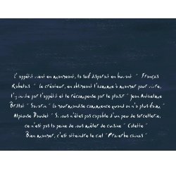 Barquette de 400 sets de table papier gaufré recyclé 80g/m2, Ardoise - Format 30x40cm - Ardoise