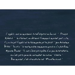 Barquette de 400 sets de table papier gaufré recyclé 80g/m2, Ardoise - Format 30x40cm - Ardoise