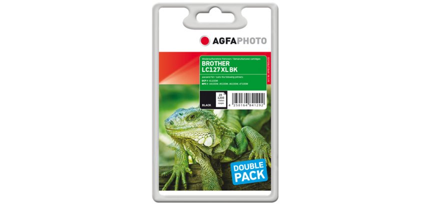 AgfaPhoto APB127BDUOD cartouche d'encre Noir