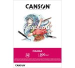 Bloc de dessin GRADUATE Manga, A3