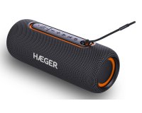 Haeger SP-10W.003A altavoz portátil o de fiesta Altavoz portátil estéreo Negro