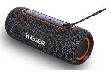 Haeger SP-10W.003A altavoz portátil o de fiesta Altavoz portátil estéreo Negro