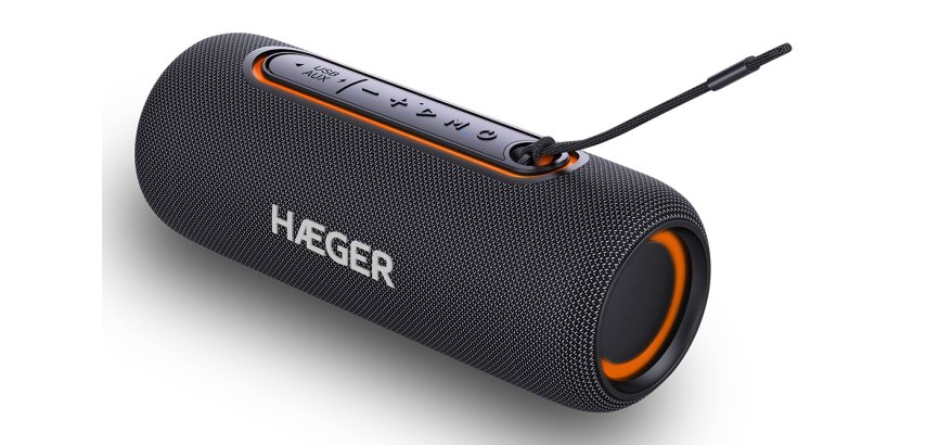 Haeger SP-10W.003A altavoz portátil o de fiesta Altavoz portátil estéreo Negro