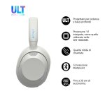 Sony ULT WEAR - Cuffie Bluetooth Wireless con ULT POWER SOUND, bassi profondi, Noise Cancelling, ottima qualità delle chiamate, durata della batteria fino a 30 ore, IOS e Android