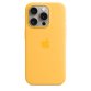 Apple Coque en silicone avec MagSafe pour iPhone 15 Pro - Rayon de soleil